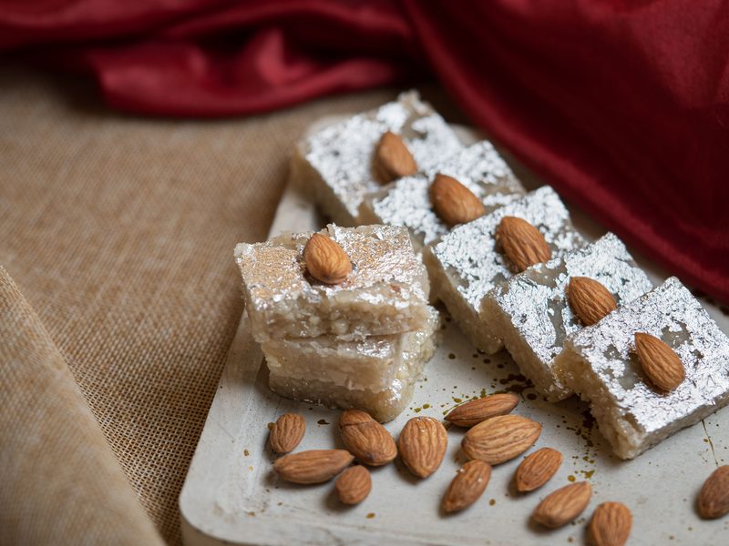 Premium Sweets — Rich, melt-in-the-mouth mithai made fresh in pure ghee.